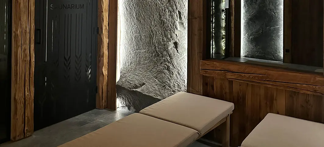 Wnętrze strefy SPA w hotelu Złoty Kłos